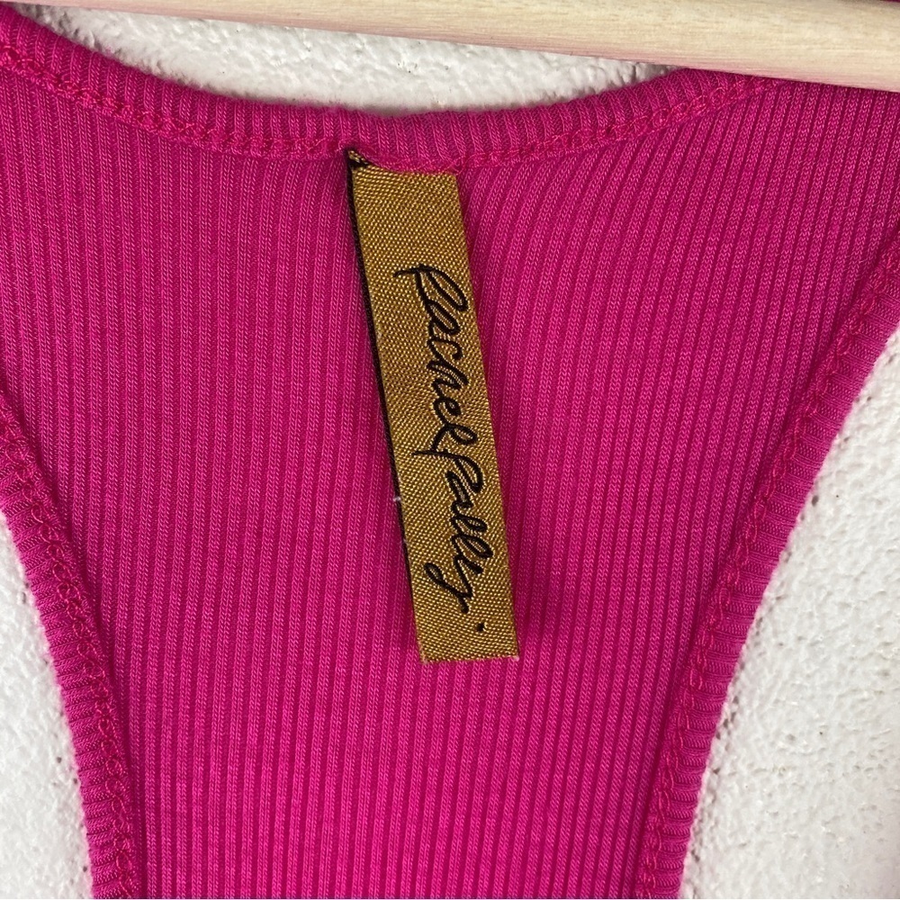 Rachel Pally Revolve Ribbed Scoop Neck Racerback Tank - Picture 7 of 9